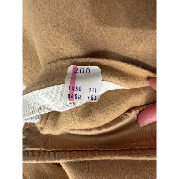 Vtg J.B. BRITTON Men's Camel USA Sport Coat Jacket Blazer Sz 42R - Picture 9 of 11